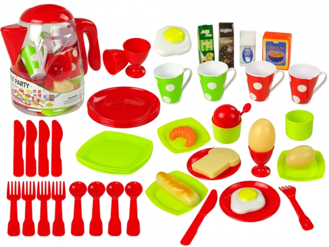 Set de joacă ustensile de bucătărie 42 de piese
