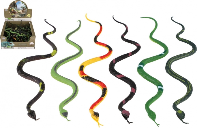 Șerpi din plastic 23 cm – mix de specii