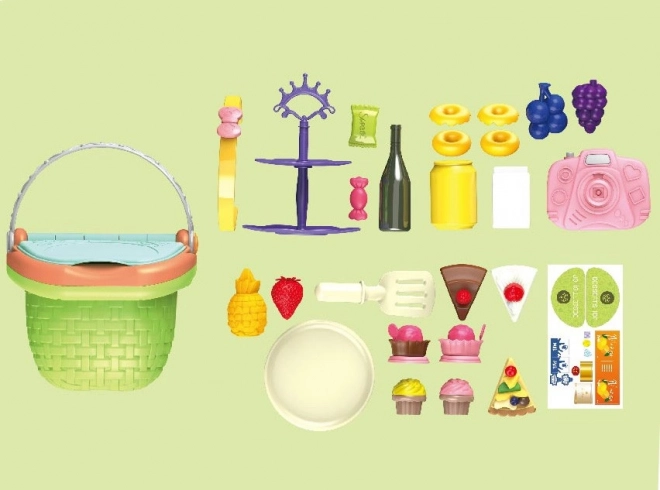 Set de picnic cu deserturi