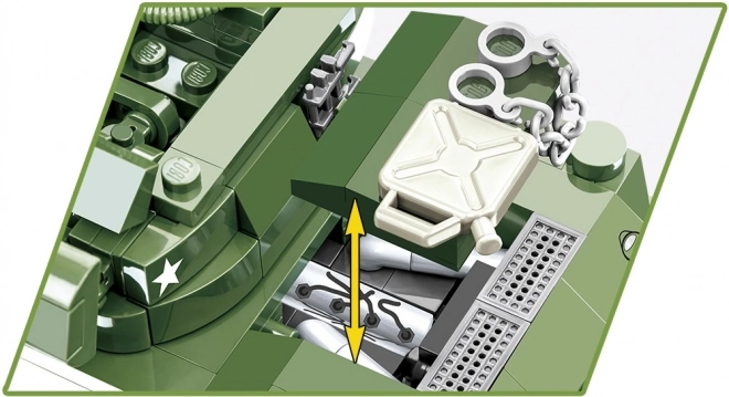 Set de construcție tanc H.M.C M8 Scott