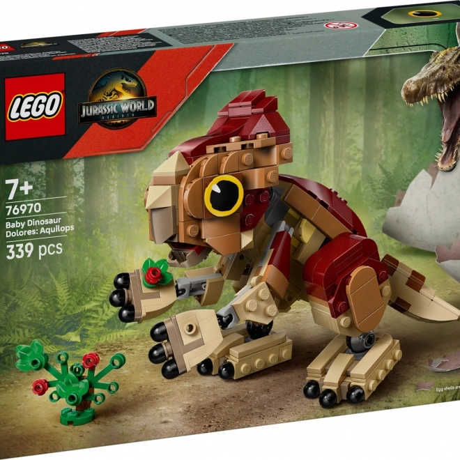 LEGO Jurassic World Micul dinozaur Dolores: Aquilops