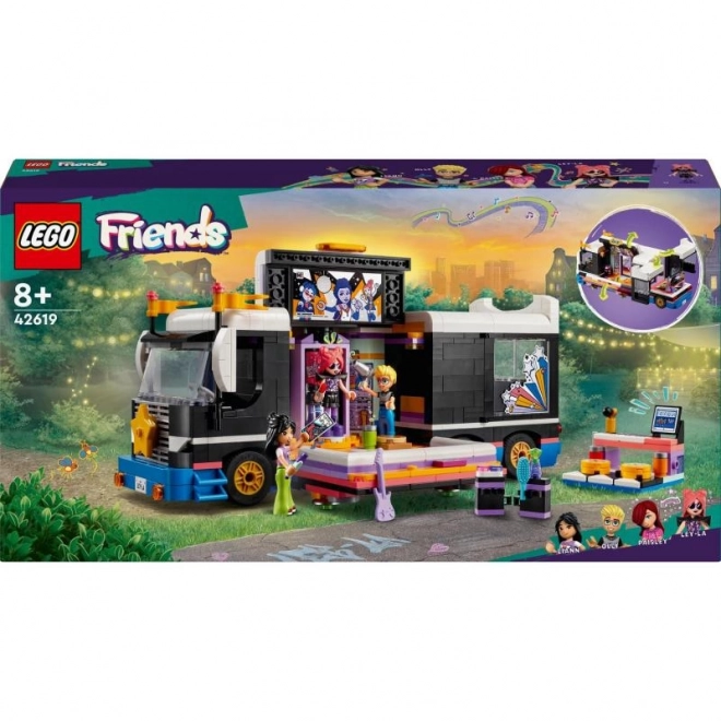 Autobuzul concertului vedetei pop LEGO Friends