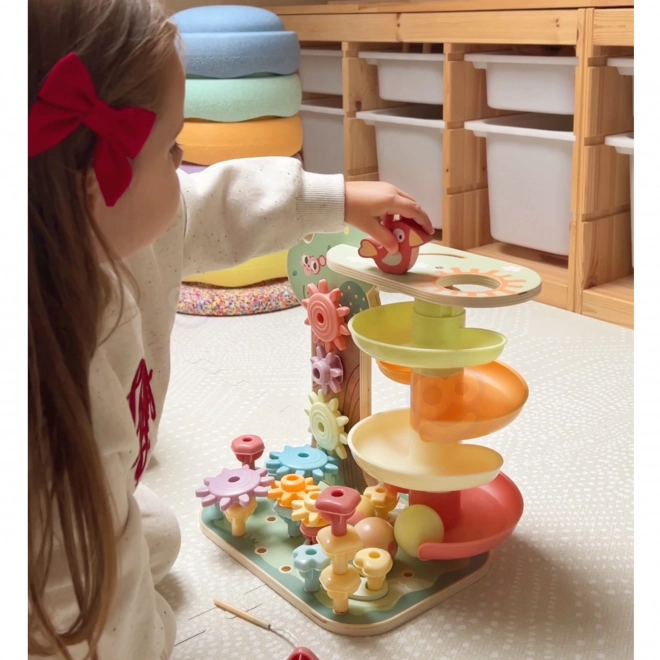 Arbore De Activități Montessori 4 În 1 Woopie Green