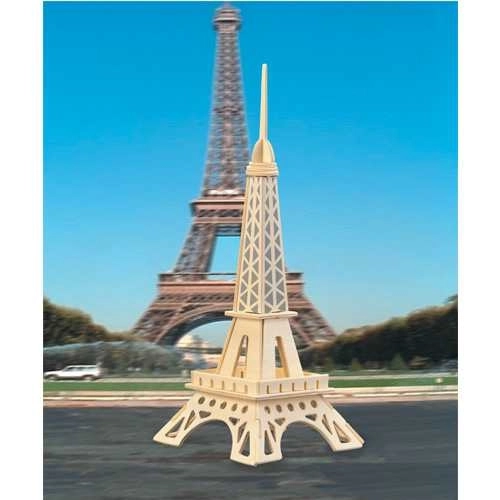 puzzle 3D din lemn turnul Eiffel mai mic