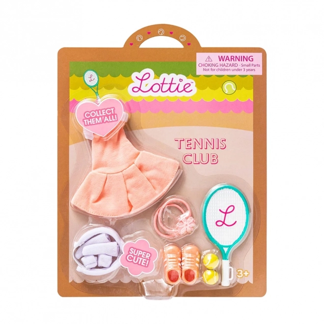 Ținută de tenis pentru păpuși Lottie