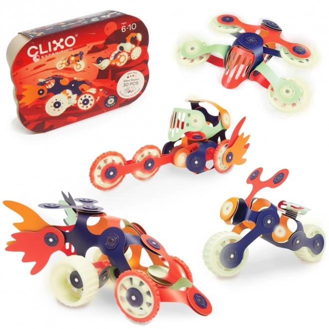 Clixo mars rovers - Set magnetica