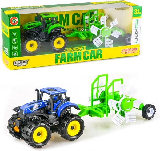 Tractor cu inerție cu remorcă