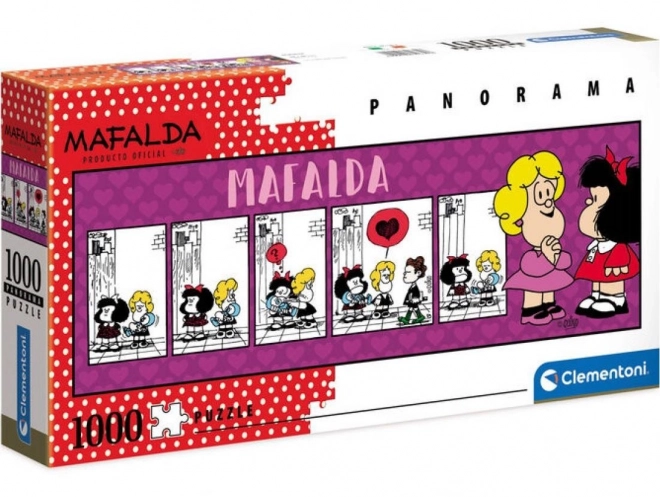 Puzzle panoramic Mafalda 1000 piese