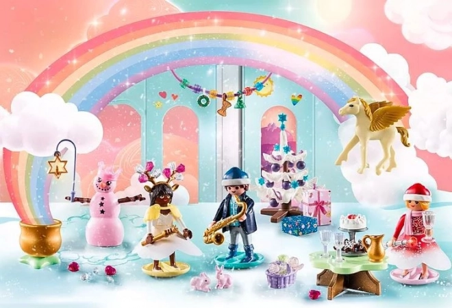 Calendariu de advent cu figurine Magice - Vacanțe sub curcubeu