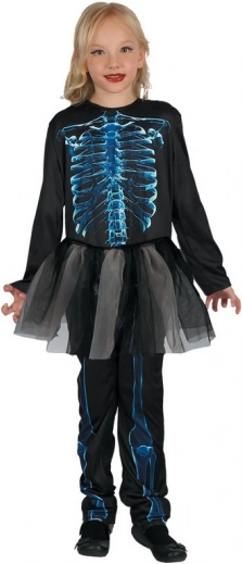Costum de carnaval Schelet pentru copii