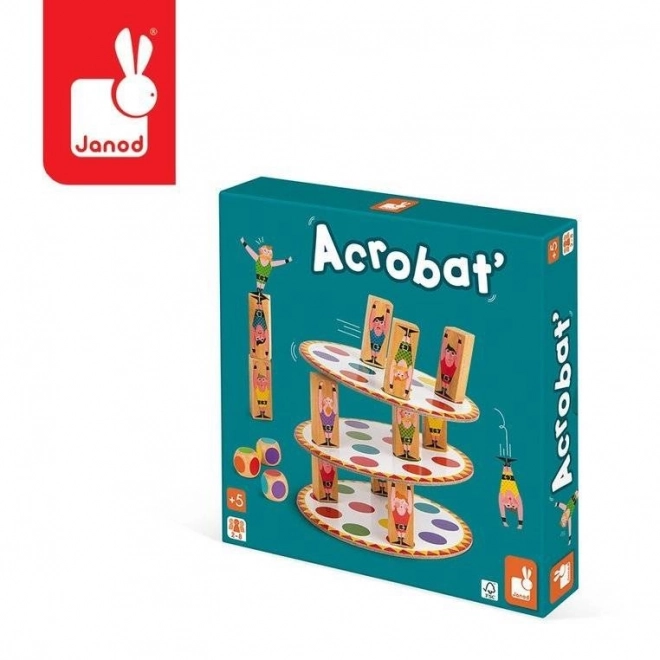 Joc de îndemânare acrobați Janod