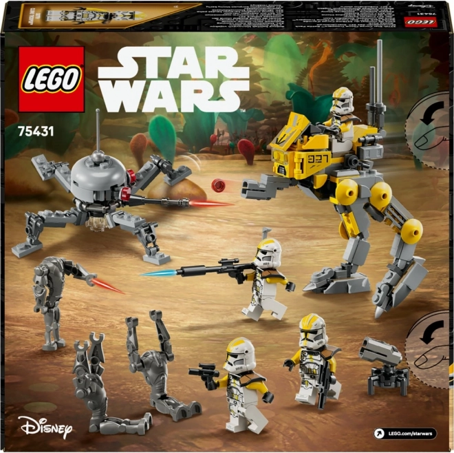 Pachet de luptă LEGO Star Wars al soldaților clonați din corpul stelar 327