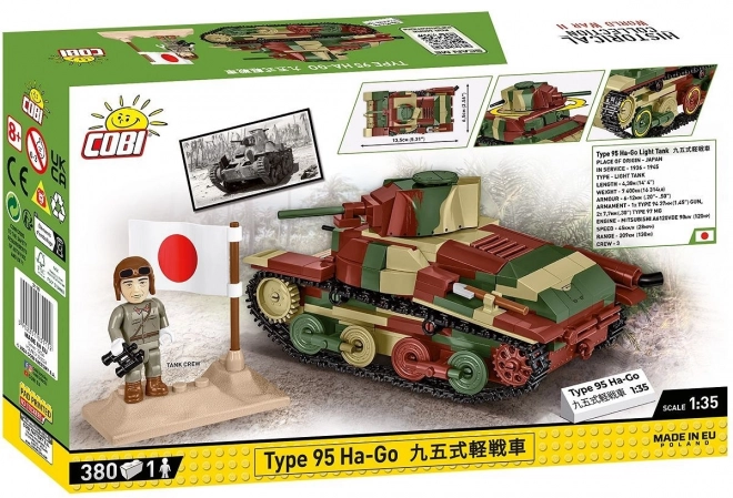 cobi colecția istorică tanc ușor Type 95 Ha-Go