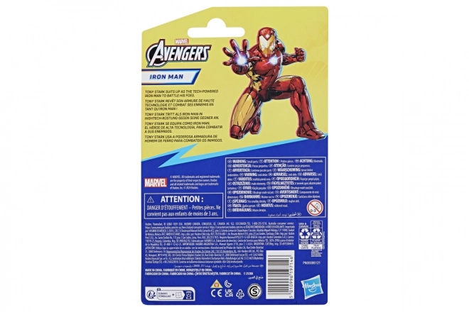 Figurină Avengers Iron Man cu accesorii de 10 cm