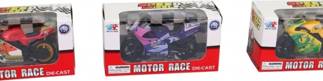 Motocicletă pentru copii, 8 culori, 8,5 cm