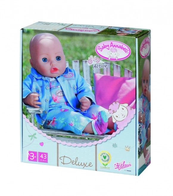 Ubrăcăminte din denim pentru Baby Annabell