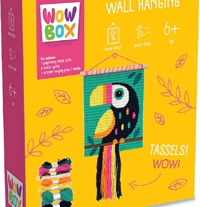Set creativ Macrame Toucan