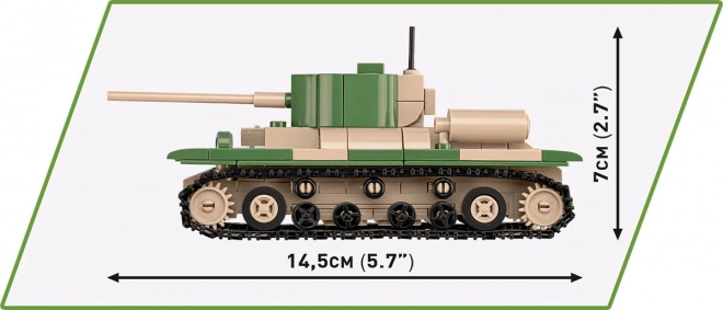 Set colecție 3 tancuri WWII COBI