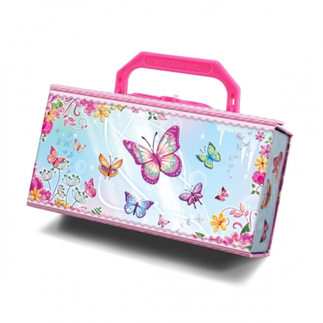 Cutiuta de bijuterii Pecoware - Fluturi