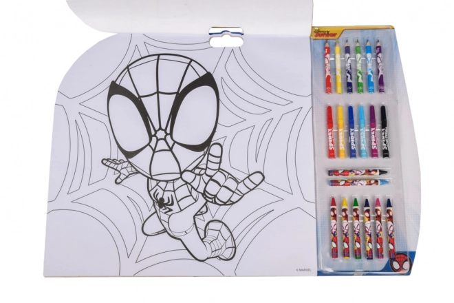 Set de colorat 5 în 1 Spidy