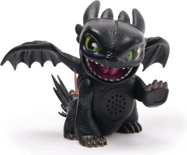 Cum să îți dresezi dragonul - Mini dragon cu sunete și mișcări Bezzubka