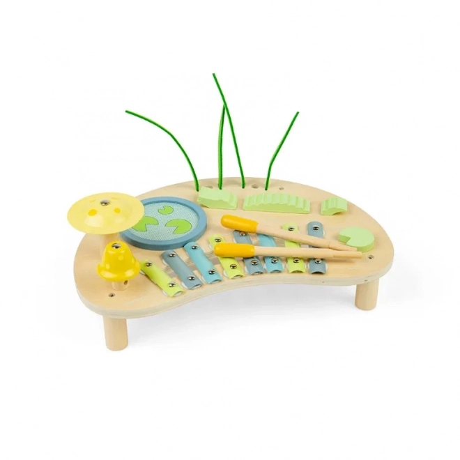 Bigjigs Toys masă muzicală junglă
