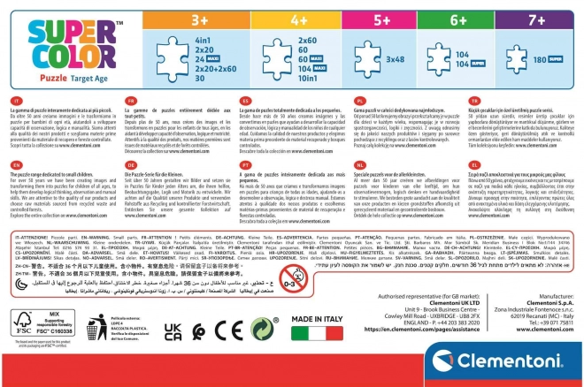 Puzzle CLEMENTONI Alenciu în Țara Minunilor 104 piese