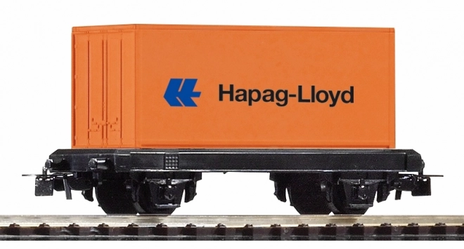 Vagon platformă cu container DB Hapag-Lloyd