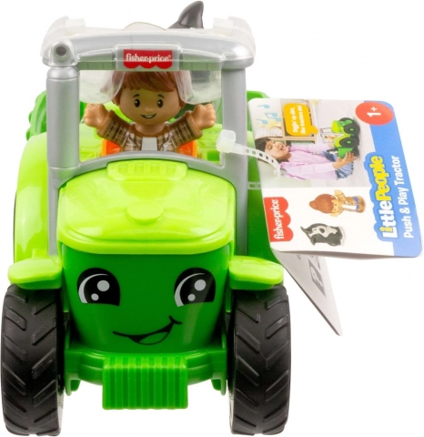 Tractor muzical interactiv LITTLE PEOPLE cu figurine