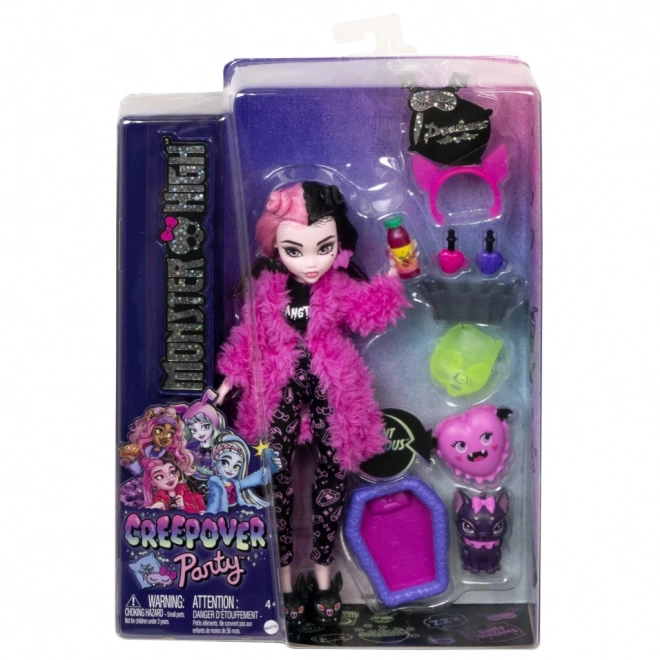 Petrecerea de pijamă Monster High Creepover - Draculaura