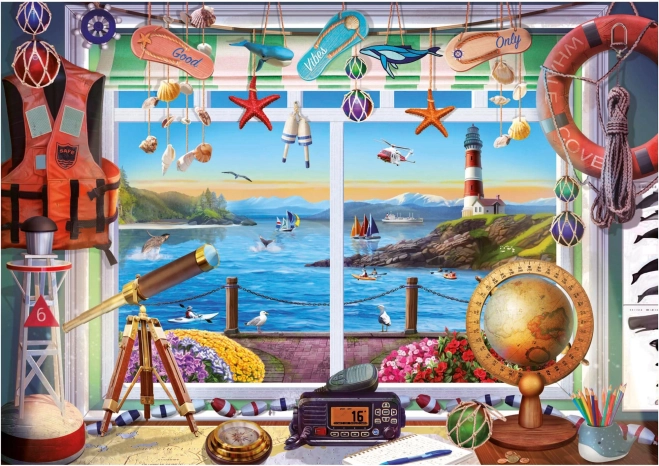 Educa Puzzle Viața în port 1000 piese