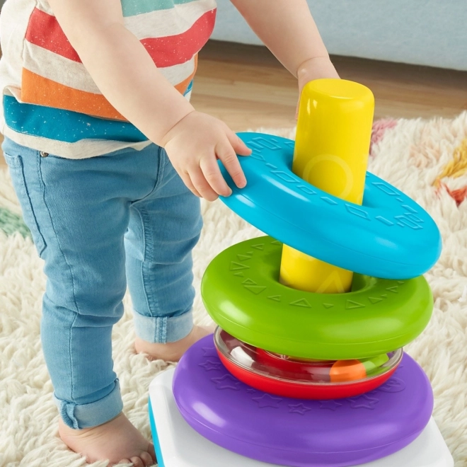 Inele mari pe băț Fisher-price