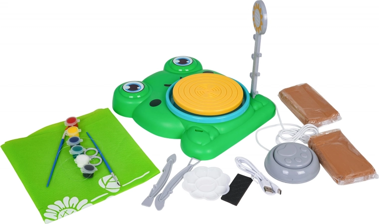 Design jucăuș de broscuță și echipare completă