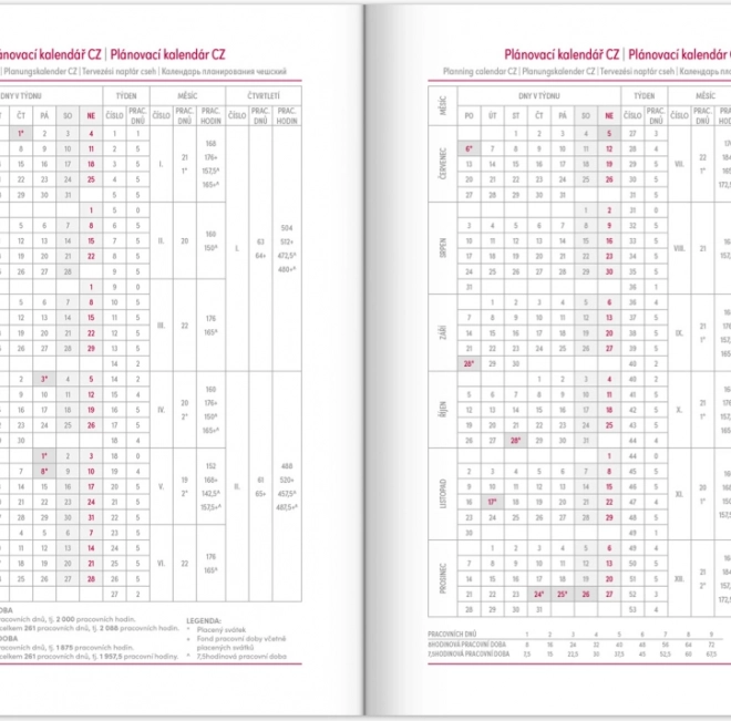 Jurnal zilnic Balakon 2026 bordo