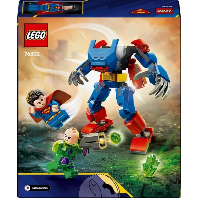 Mech-ul Superman contra Lex Luthor