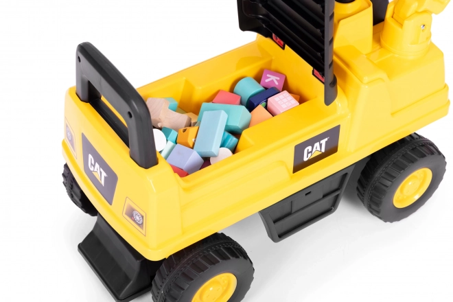 Buldozer copii cu volan interactiv și sunete - CAT