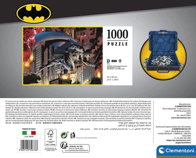 Pachet puzzle 1000 piese Batman