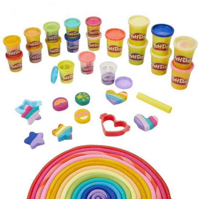 Ciastolină brodată multicoloră Play-Doh Hasbro