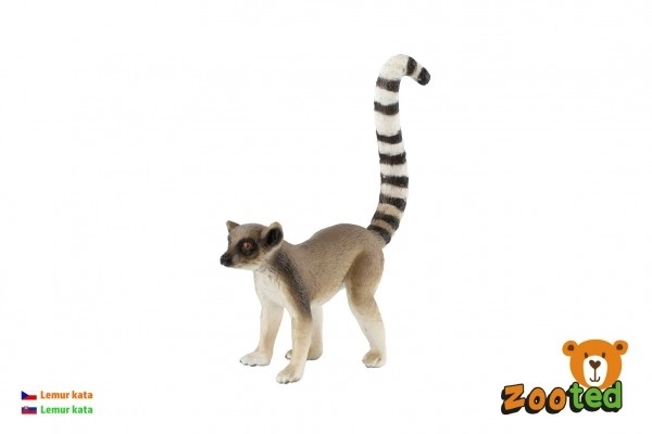 Lemur lemur de pluș 7cm în săculeț