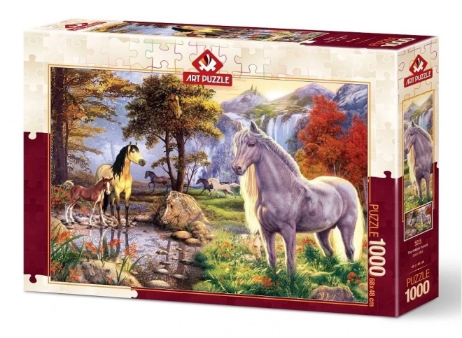 Puzzle cai ascunși 1000 piese