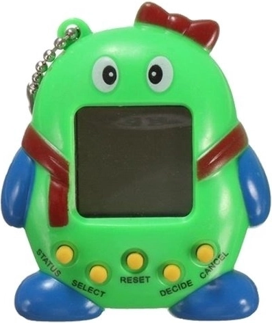 Animăluț Electronic Tamagotchi cu Fundă Verde