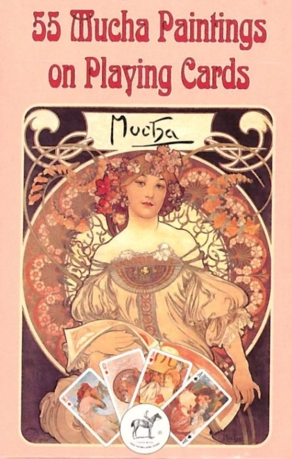 Cărți de joc Alphonse Mucha poker și bridż