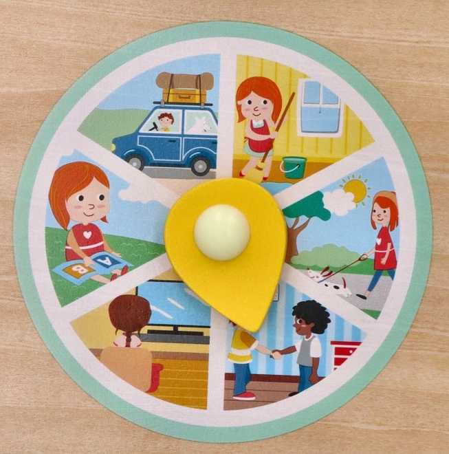 Calendar de lemn Adam Toys