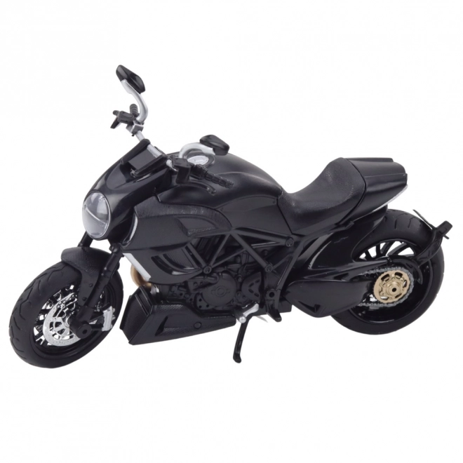 Motocicletă sport metalică cu LED-uri și sunete
