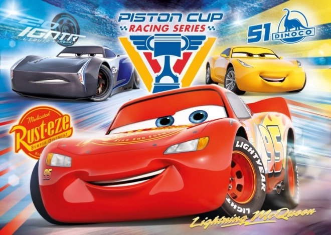 Puzzle CARS 3 Piston Cup 104 piese