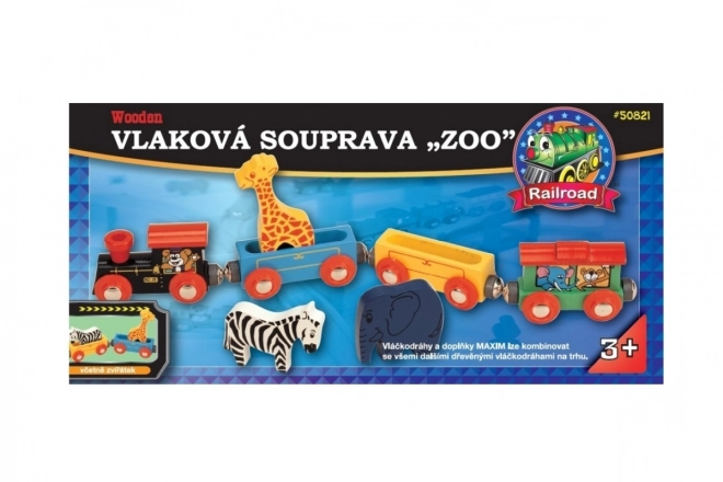 Set tren zoo Maxim