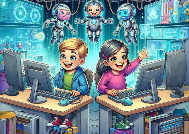 Puzzle Programarea Roboților 200 piese