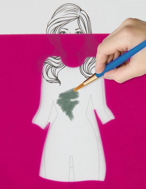 Set creativ design de modă pentru tineri designeri