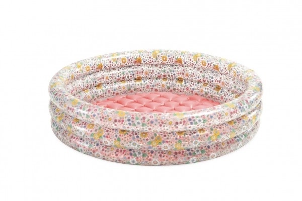 Piscină gonflabilă pentru copii cu model floral