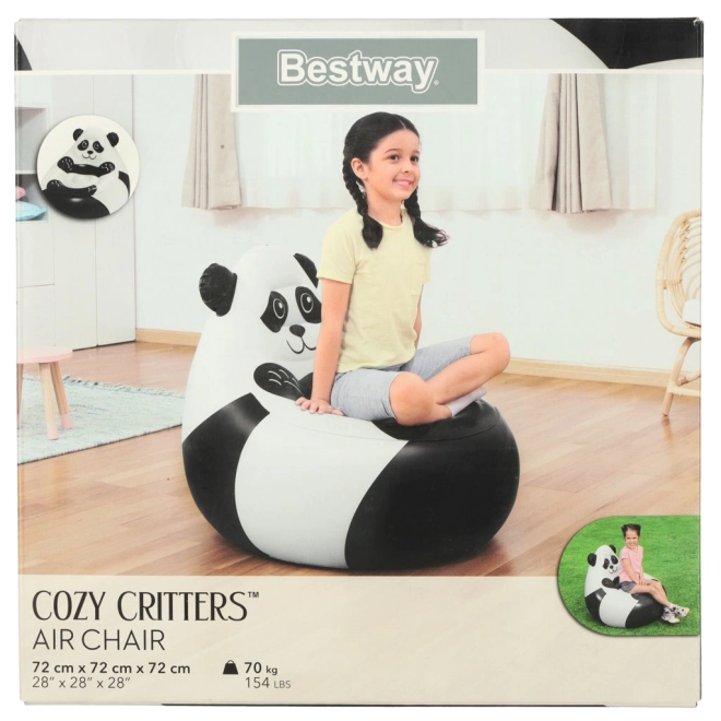 fotel umflat puf panda Bestway – Panda